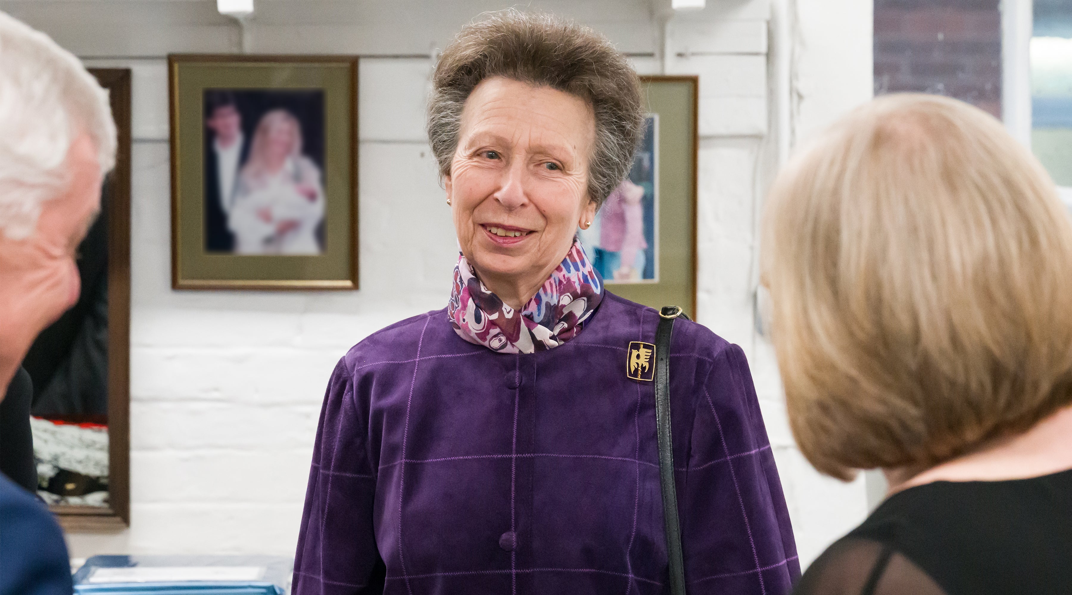 HRH The Princess Royal Visits G.H.Hurt & Son