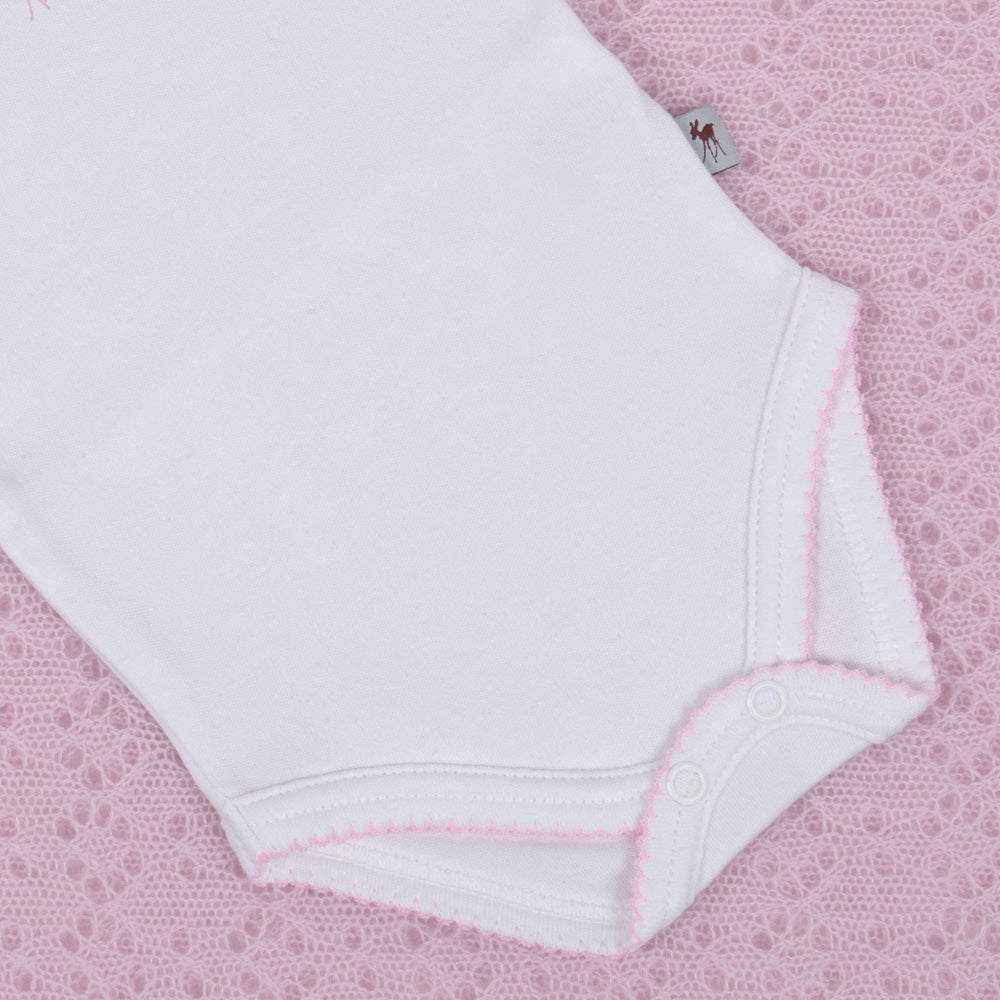 Baby Fawn Bodysuit - Pink