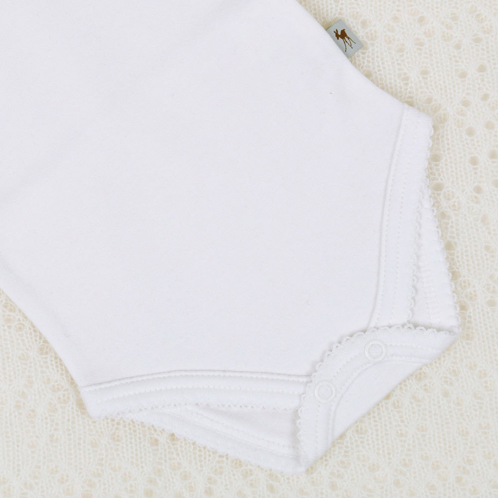 Baby Fawn Bodysuit - White