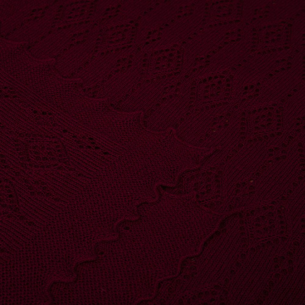 Jewel Cashmere Scarf - Claret