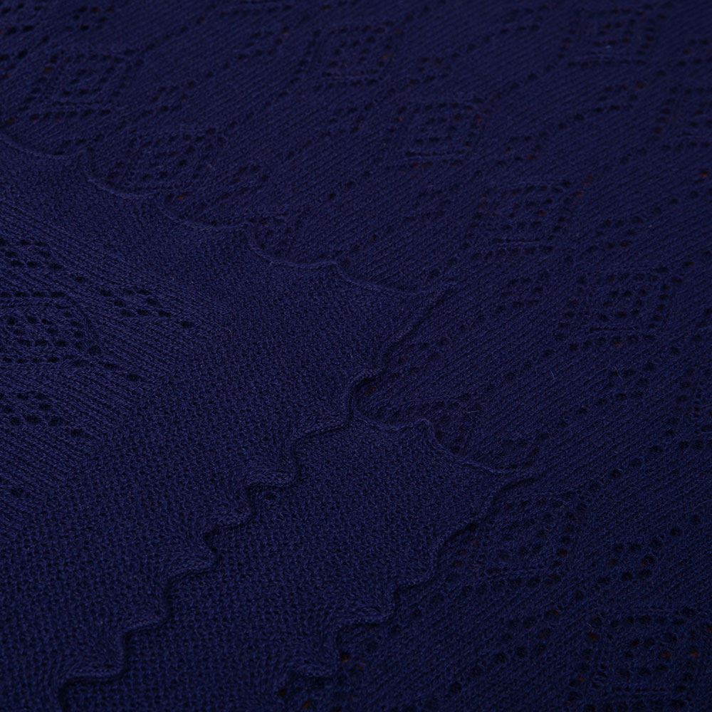 Jewel Cashmere Scarf - Navy