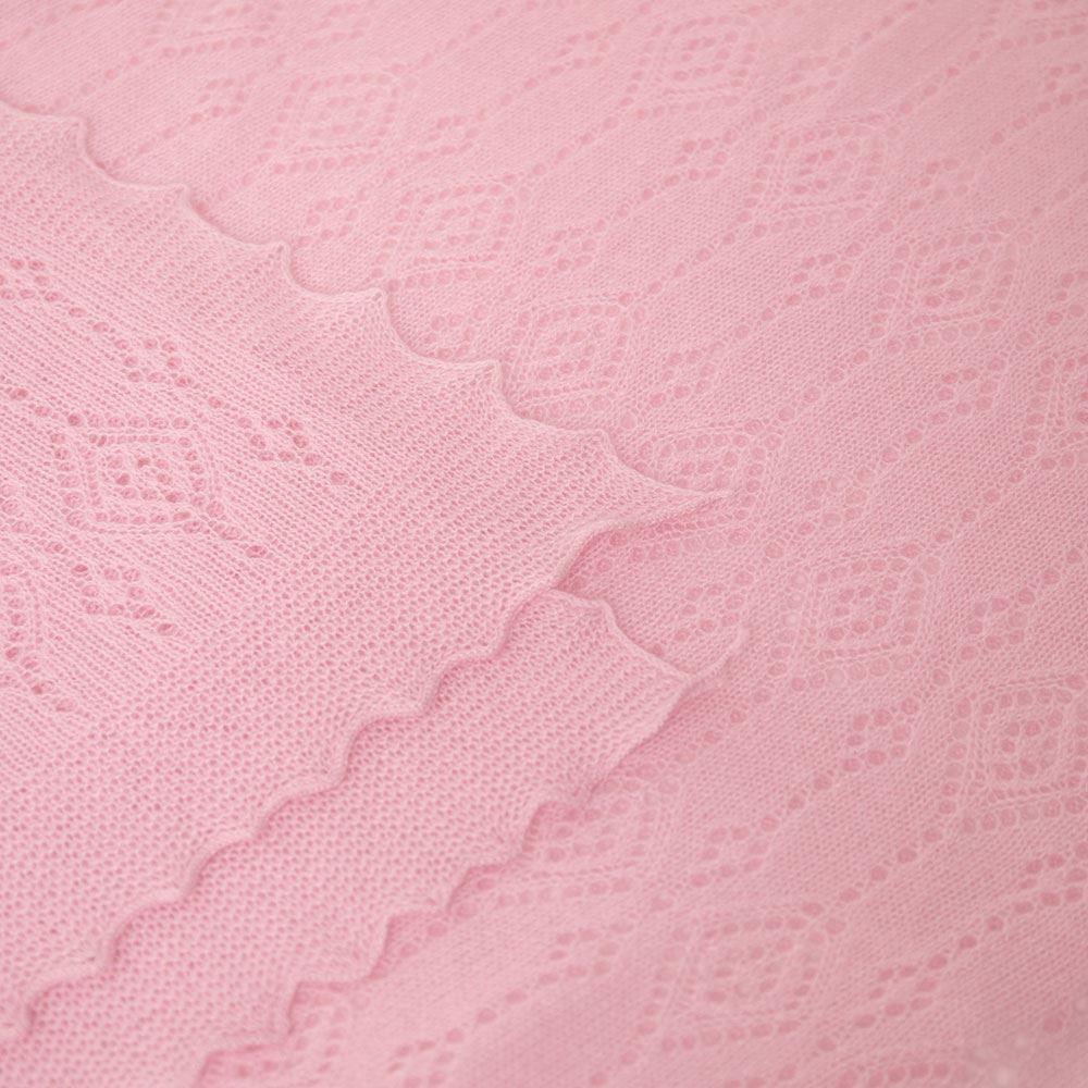 Jewel Cashmere Scarf - Pale Pink