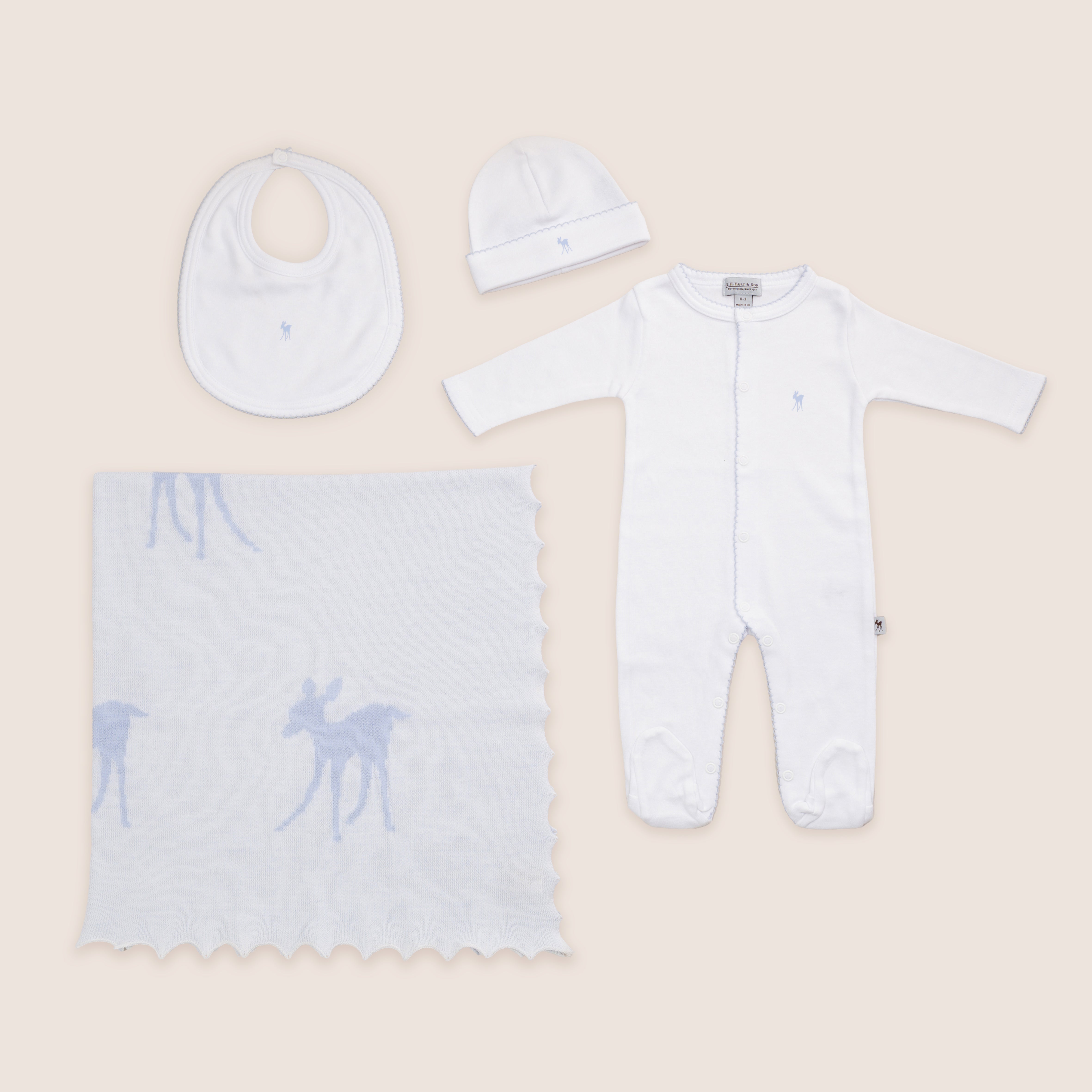 Baby Fawn Gift Set - Blue