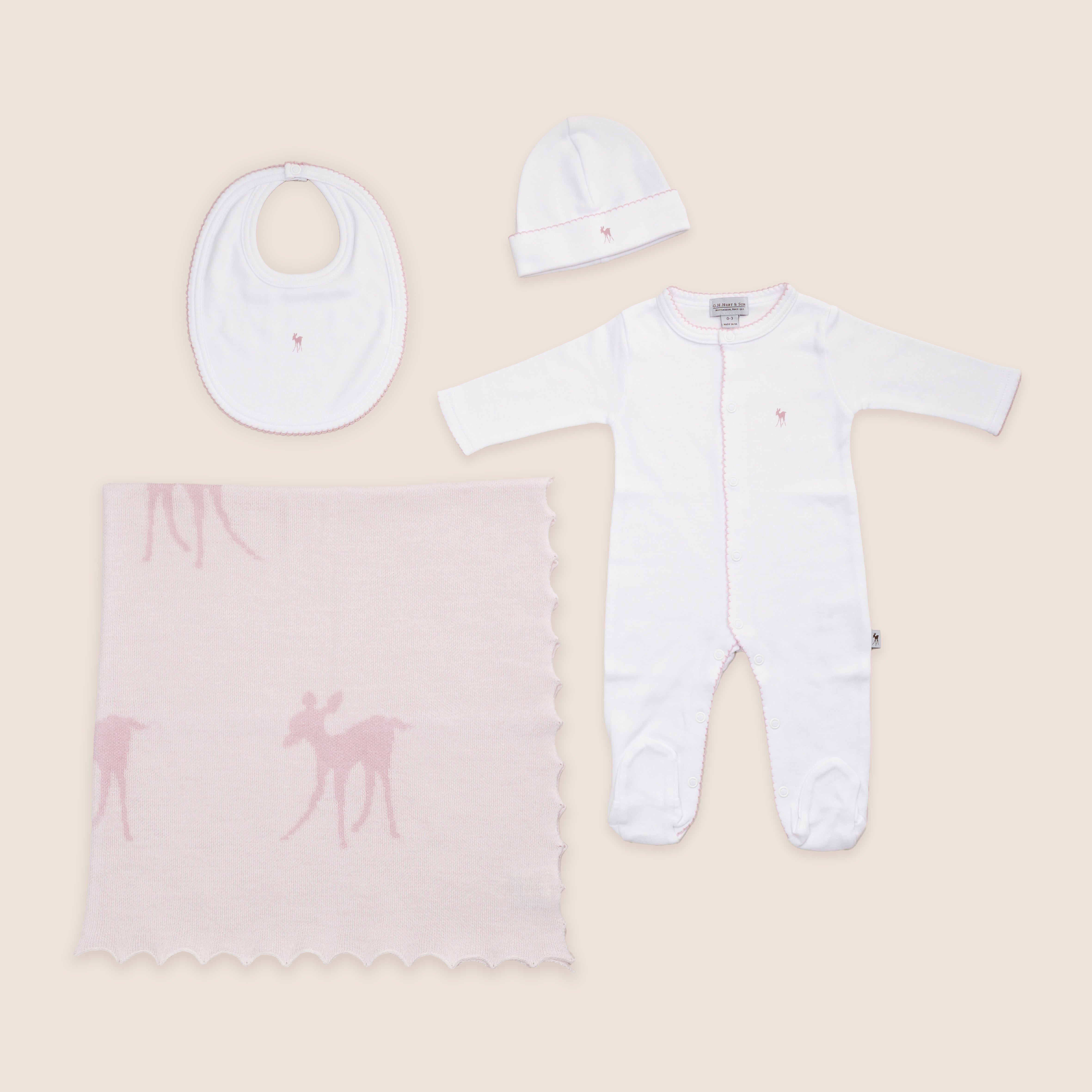 Baby Fawn Gift Set - Pink