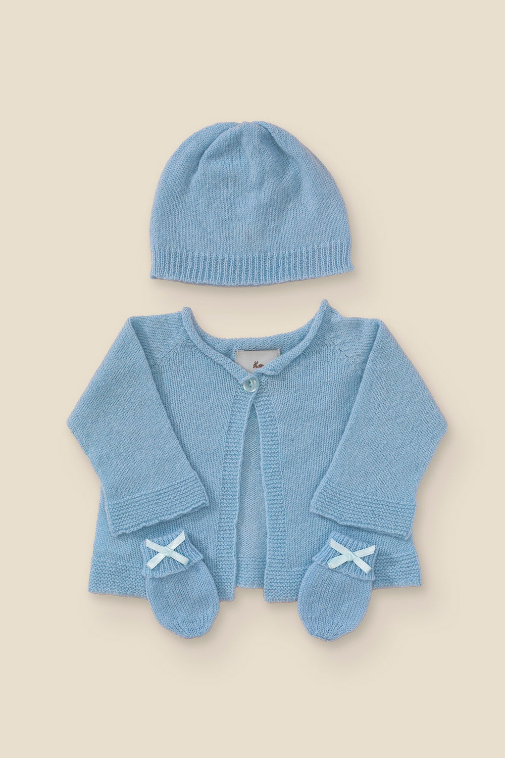 Baby Cardigan, Hat and Gloves