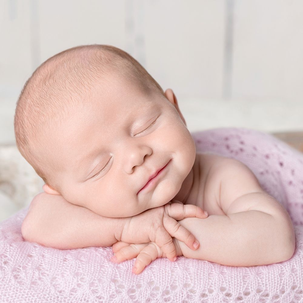 Cosy Cashmere Baby Shawl in Pink